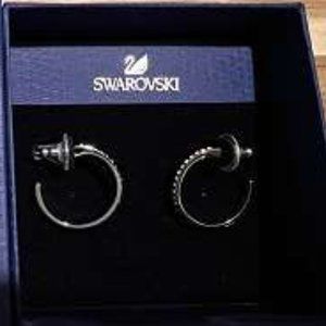 Swarovski Hoop Earrings